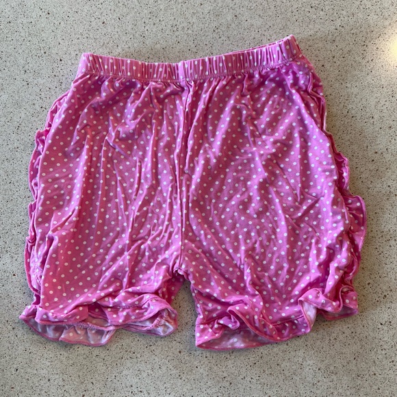 Bamboo ruffle shorts - Picture 1 of 2